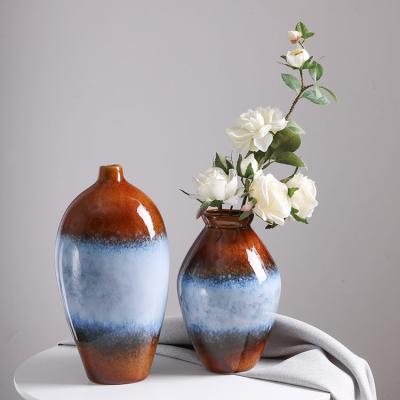 China EAGLEGIFTS Wholesalers Minimalist Japanese Other Flower Vase De Decoration Nordic Antique Floor Standing Tall Vases For Home Decor for sale