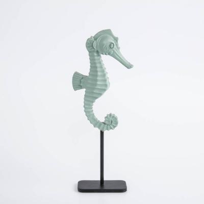 China Home Bohemian Decor EAGLEGIFTS Table Living Room Interior Modern Seahorse Accessories Other Resin Ornaments Decoration Home Decor for sale