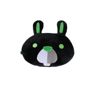 China Wholesale Custom Blue Musical Pillow Sound Sound Sofa Black Rabbit Plush Sound Sofa Super Soft Speaker Tooth Tile for sale