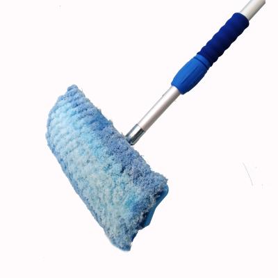 China PVC stiffens on-off switch flow-thru washing brush for car for sale