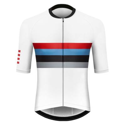 China Breathable Custom Design Road Bike Shirt Breathable Bicycle Wear Mens Cycling Jersey Customize Cycling Jersey Men for sale