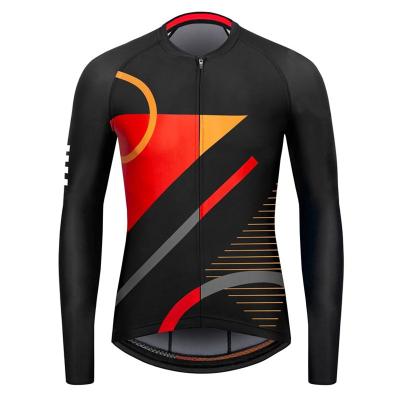 China OEM/ODM Cycling Jersey Tops Breathable Top Quality Anti-UV Seamless Cycling Tops For Men's Best Stretch Active Road Cycling Clothing for sale