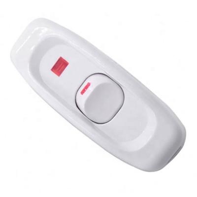 China middle button switch switch single-control type old switch with 10A indicator light button switch for sale