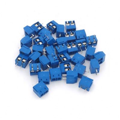 China Blue Terminal 5.08MM Pitch Terminal Block KF301-2P/3P Terminal Block Connector KF301-2P for sale