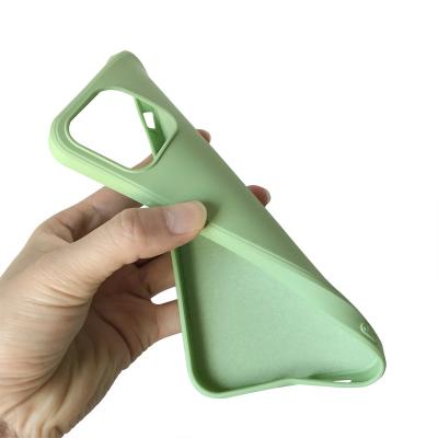 China 2020 Colorful Empty Liquid Silicone Phone Case Candy Liquid Silicone Phone Case Cover For iPhone 12 Soft Feeling Soft Outdoor Mobile Accessories for sale