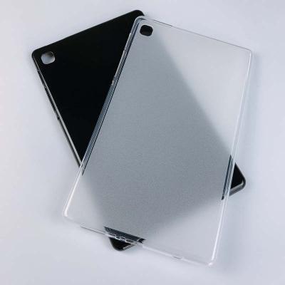 China Half Case Clear Pudding Tablet PC Case Cover Shockproof Protected Accessory For Samsung Galaxy A7 Lite Clear Casing Shockproof Protected Accessory Half Case for sale