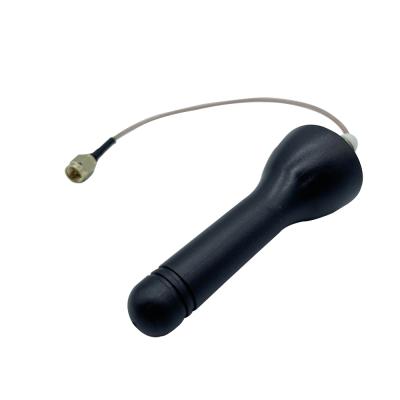 China Mini 5Dbi 2.4G 3.5G Wifi Plastic IPEX SMA 40CM Wireless Repeater Rubber Antenna for sale