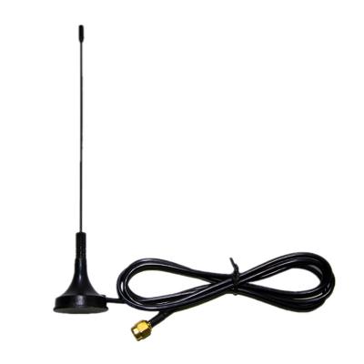 China High Quality Lte Magnet Base Omni Whip Mount 2dbi Wifi Sma External Magnetic Antenna FYXM-0001 for sale