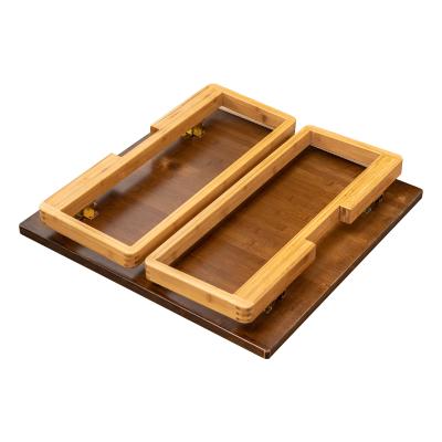 China Eco-friendly Living Room Window Table New Arrive Fashion Coffee Tea Table Folding Leg Asian Style for sale