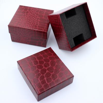 China Gift Box Fashion Watch Box Luxury Leather Watch Box With Pillow Package Case Watch Jewelry Storage Gift Box for sale