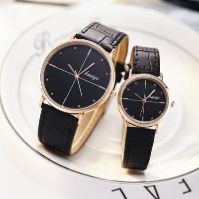 China 2017 New Arrived Lady Quartz Simple Round Chronograph Fashion Watch Leather Strap Watches Women for sale