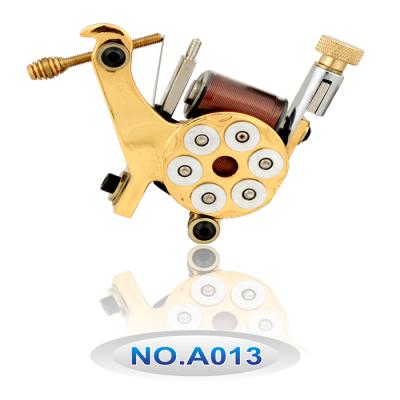 China Easy Apply Free Shipping Hot Sales Wire Cut 12 Wrap Coils Tattoo Machine For Liner And Shader Iron Tattoo Supplies for sale