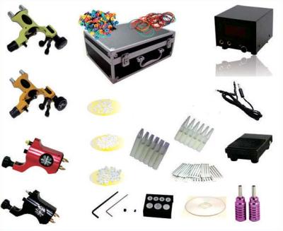 China Permanent Tattoo Kit Professional Tattoo Whole Sale Makeup Kit For Tattoo Artist G223 for sale