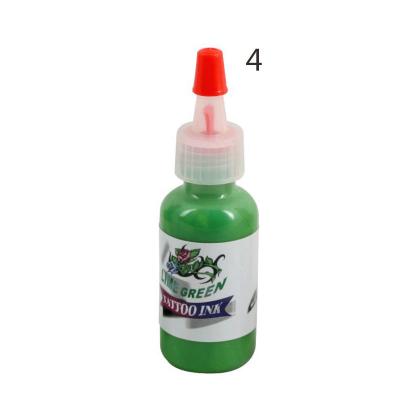 China Professional Lime Green Color King Best Tattoo Ink /Tattoo Pigment J9-4 for sale