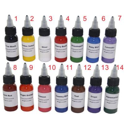 China Professional Color King Best Tattoo Ink J7 for sale