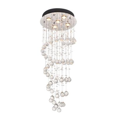 China Modern Morden K9 Crystal Chandeliers For Home Decorative Lighting Hanging Lamp Led Ceiling Lamp for sale