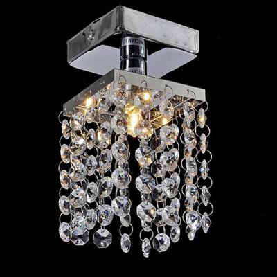 China Modern Morden Leaded Crystal Chandelier Diamond Bead Necklace Curtain Chandelier Wedding Lamp For Restaurant Hotel for sale