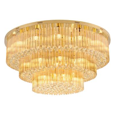 China 2020 Quality New Design Morden Luxury Hotel Good Modern Living Room Pendant Light Crystal Chandelier k9 guzhen Led Hanging Lights for sale