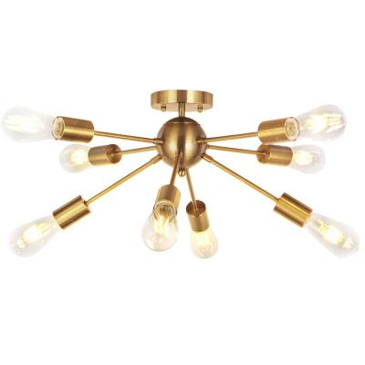 China Modern Brass Downlights Ceiling Lamp / Brass Ceiling Lighting for sale