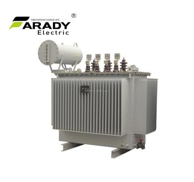 China Oil immsered transformer 11kV 22kV 33kV hermetically sealed tank distribution transformer for sale