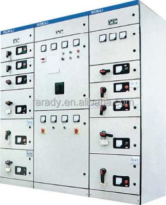 China Industrial GCK 0.4kv Series 3 phase low voltage draw-out distribution board/ electrical distribution switchgear cubicle for sale