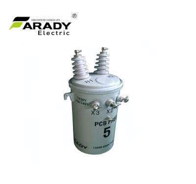 China Oil immsered transformer 15kva oil immersed electrical pole mounted transformer for sale