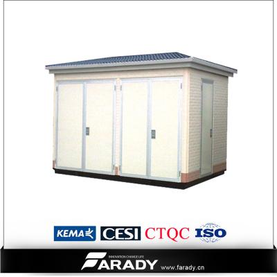 China Outdoor kiosk china kiosk manufacturer 15kv/22kv/33kv Compact Transformer Kiosk Power Substation for sale