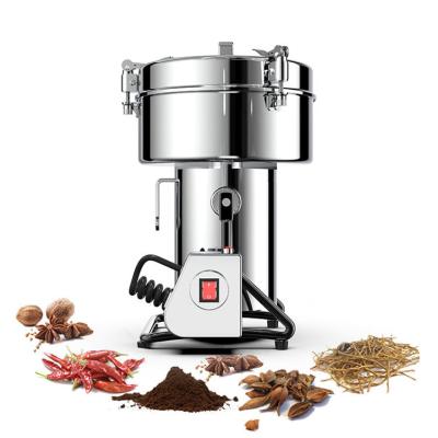 China Durable Wholesale Electric Dry Pulverizer Spice Grinding Machine Stainless Steel Food Powder Making Grinder On Sale for sale