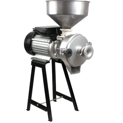 China Low Moq Durable Electric Wet And Dry Wet-Saving Corn Grinder For Chili Black Pepper Rice Wheat Grain Grinder Four Moq for sale