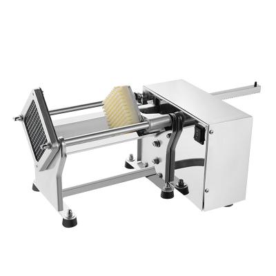 China Sustainable Commercial Electric Stainless Steel Fruit and Vegetable Cutter French Fries Slicer Potato Sticks Making Machine for sale