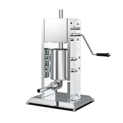 China High Effiency 3L Hand Crank Operated 201 Stainless Steel Enema Machine China Manufacturer Factory Price Household Manual Sausage Stuffer for sale