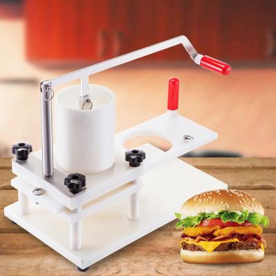 China Durable Industrial PE Hamburger Forming Machine Meat Making Machine Hamburger Press Meat Patty Press for sale