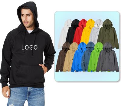 China Anti Wrinkle Anti Wrinkle Sleeves Long Sweatshirt Solid Color Unisex Black Windproof Solid Hoodie The New for sale