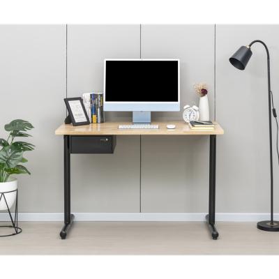 China New Arrivals (Height)Adjustable Desk Height Adjustable For Modern Office Factory Home Office Shape Computer Table Wooden Desk for sale