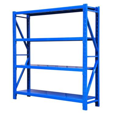 China Medium Duty Industrial Shelf Storage Heavy Duty Metal Warehouse Garment Rack System for sale