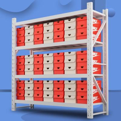 China Heavy duty factory shelving medium duty fatigue rack storage system warehouse and industrial rack storage system for warehouse for sale