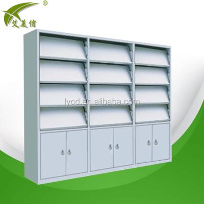 China 2016 waterproof bookcase bookcase magazine racks/free steel bookcase furniture for sale