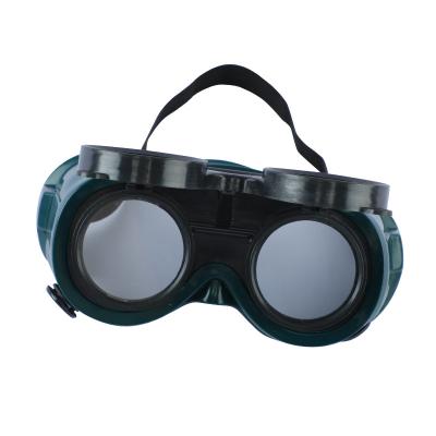 China Glassess Protective Hot Sale Goggles For Welding Welders Special Round Lens for sale