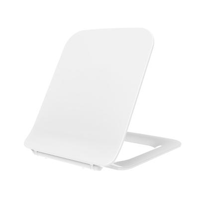 China Slow-end Toilet Seats Type Easy Install Cheap Toilet Seat Covers Square Lid for sale