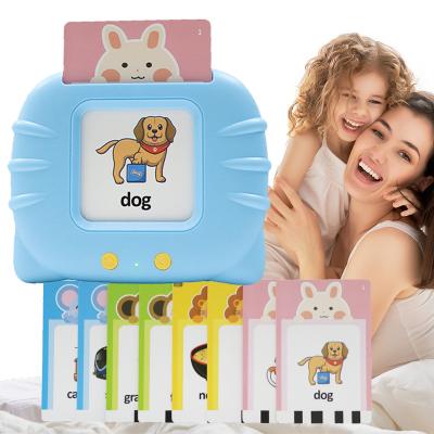 China Early education 2023 hottest early educational factory wholesale custom talking flash cards learning device educational toys for sale