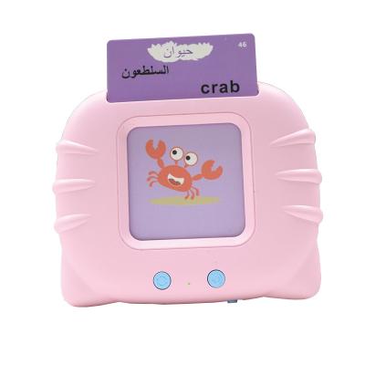 China 2023 first audible card children's language knowledge flash cards toys educational learning teaching machine for children for sale