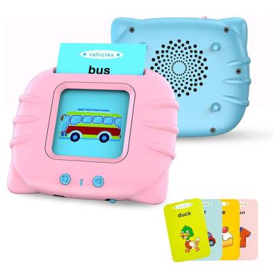 China Kids Language Knowledge Card Reader Talking Learning Machine Flash Card Learning Toy Flash Card Machine for Children for sale