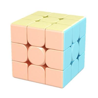 China Custom Third Order Creative Folding Magic Cube Infinity I.Q. 2x2 3x3 4x4 5x5 Puzzle Twisting Logo Cubing Magnet ABS Plastic For Brain Training for sale