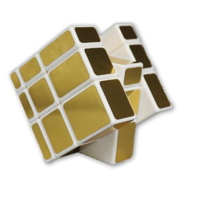 China ABS Plastic New Arrival Q.I. Infinity Eliminate Effort Mirror Cube Gold Silver Mirror Cube 3x3x3 Magnetic Speed ​​Magic Cube For Boy Girl Adult for sale