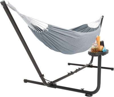 China Eco-Friendly 2-Person Swing with Tray Carry Bag Stand Cup Holder for sale