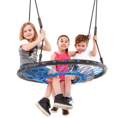 China Eco-friendly Spider Web Saucer Tree Swing 40 Inch Tire Swing For Outdoor Fun for sale