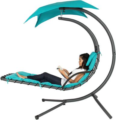 China Outdoor Hanging Lounge Chair Swing Chair With Canopy for sale