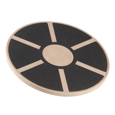 China Balance Training Durable Balance Stability Trainer Wooden Wobble Balance Board for sale