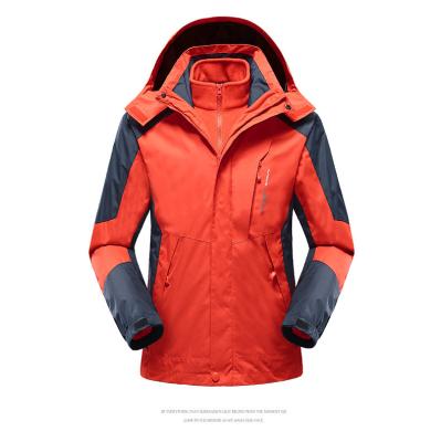 China New winter outerwear raincoat men three-in-one windproof waterproof mountaineering plus size jackets for sale