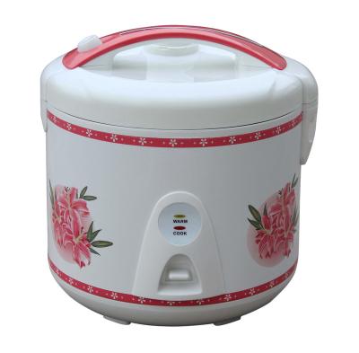 China 2020 Household Flower Body 1.8L Red Electric Rice Cooker for sale